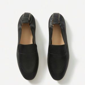EVERLANE The Day Leather Loafer in black, size 10